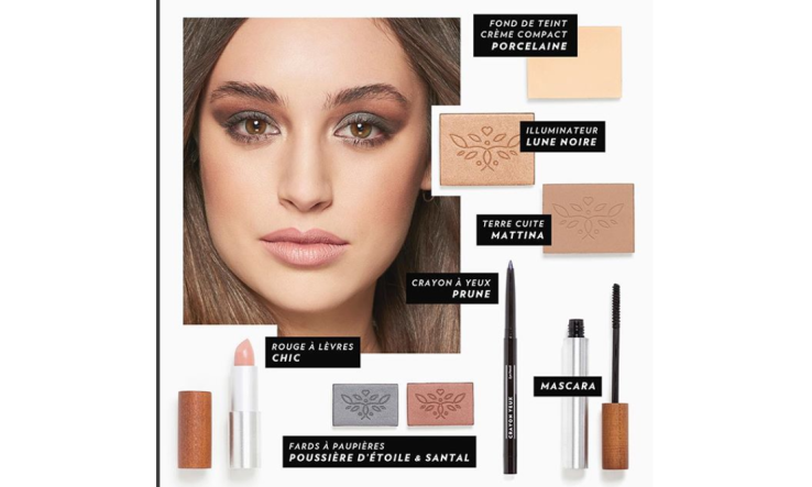 Maquillage pour une soirée d'été