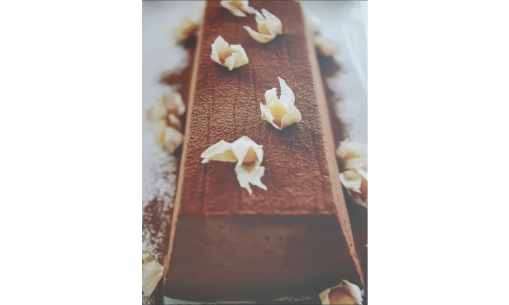 Bûche de Noël végane