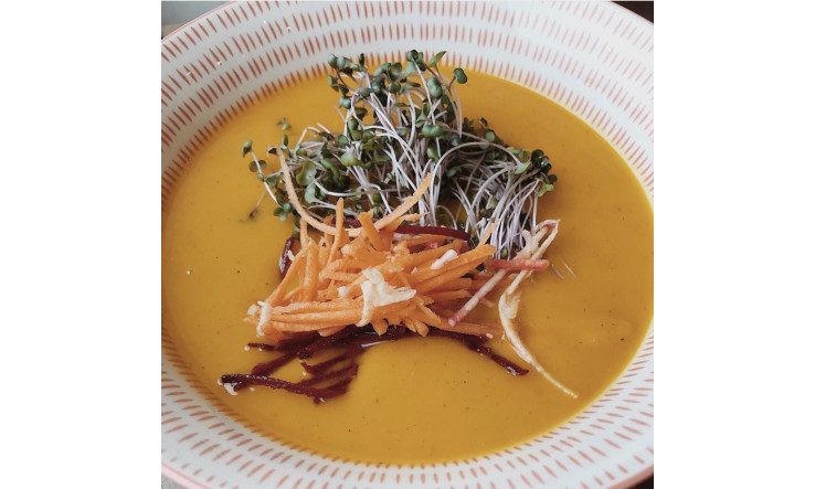 Potage à la courge