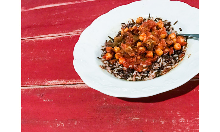 Chana Masala sur nid sauvage (rapide, complet, délicieux)