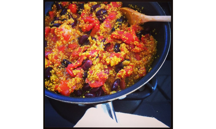 Chili végé, facilement digéré et cuisiné en 5 minutes!