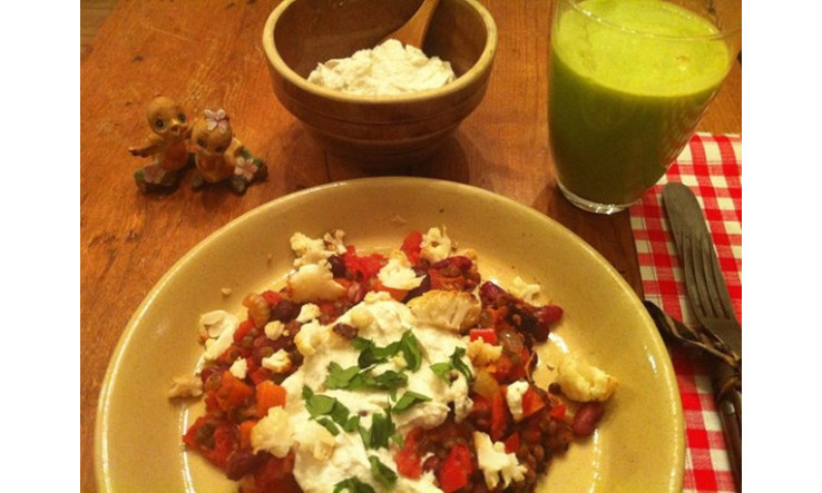 Sublime chili végane, détox, sans gluten, sans lactose, même sa sauce