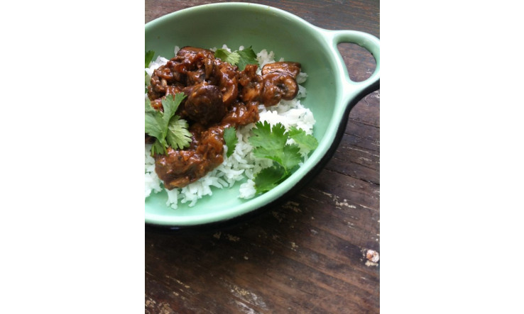 Sauce brune UMAMI aux champignons sans lactose, sans gluten, végane