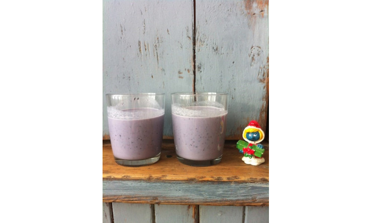 Smoothie bleu