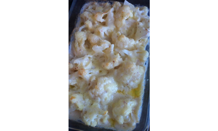 Chou-fleur au gratin