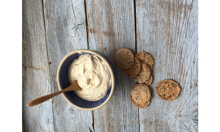 Hummus tahini & pois chiches, prêt en quelques minutes seulement!