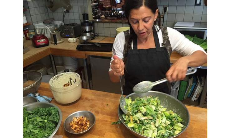Salade césar sans gluten sans produits laitiers de Bonnie