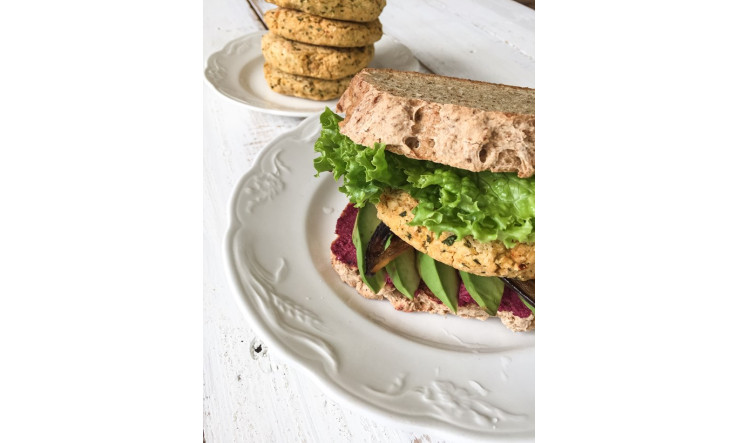 Burger Chipotle végane (pain sans gluten)