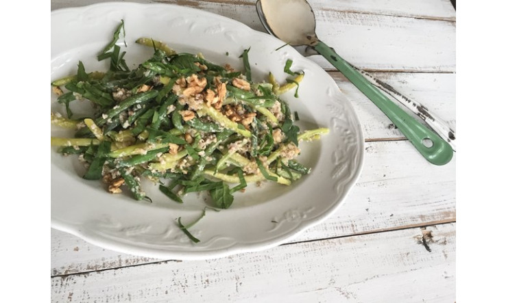 Haricots en sauce Grenoble & tahini