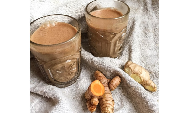 Smoothie cacao gingembre
