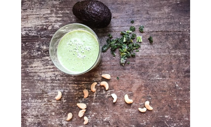 Smoothie vert coco