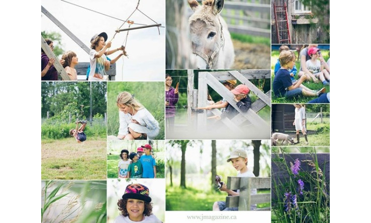 Camp d'été au jardin Éden
