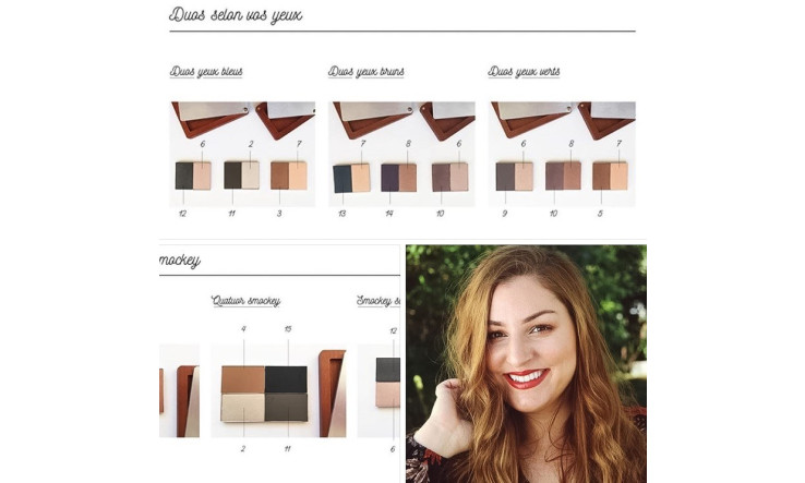 Duos d'ombres à paupières selon votre couleur de yeux