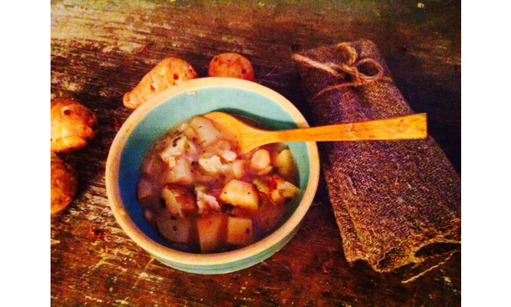 Soupe topinambour prébiotique