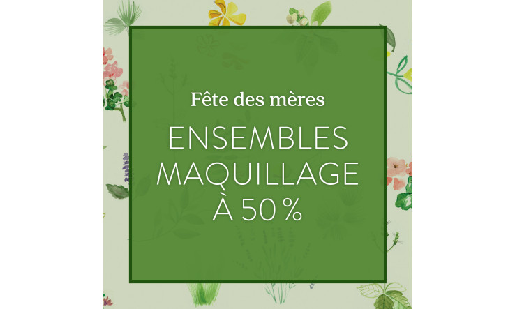 Cadeaux maquillage à 50%