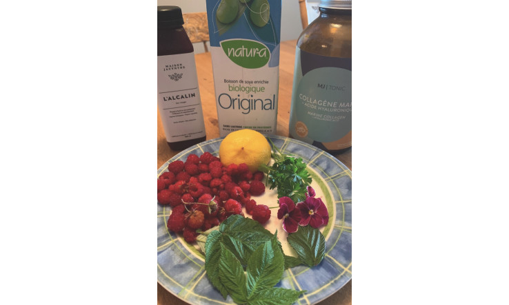 Smoothie style ''Orange Julep'' & thé glacé avec collagène aux agrumes de Marie-Ève