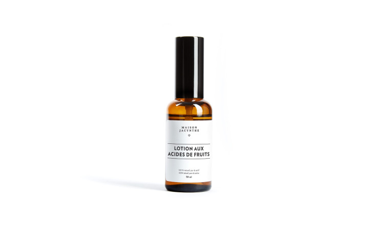 Lotion aux acides de fruits