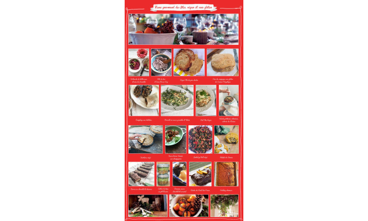 Menu du temps des fêtes, végane et sans gluten