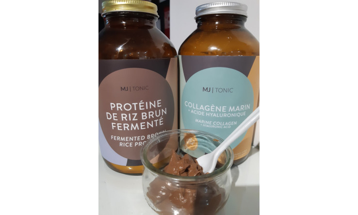 Mousse choco aux agrumes protéinée