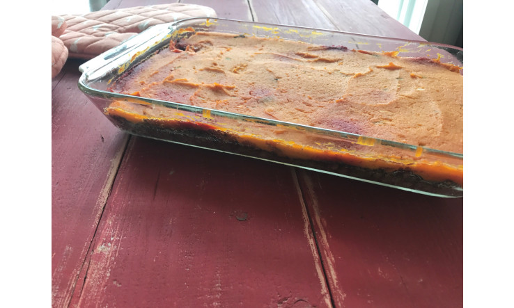 Pâté chinois au sarrasin et aux lentilles
