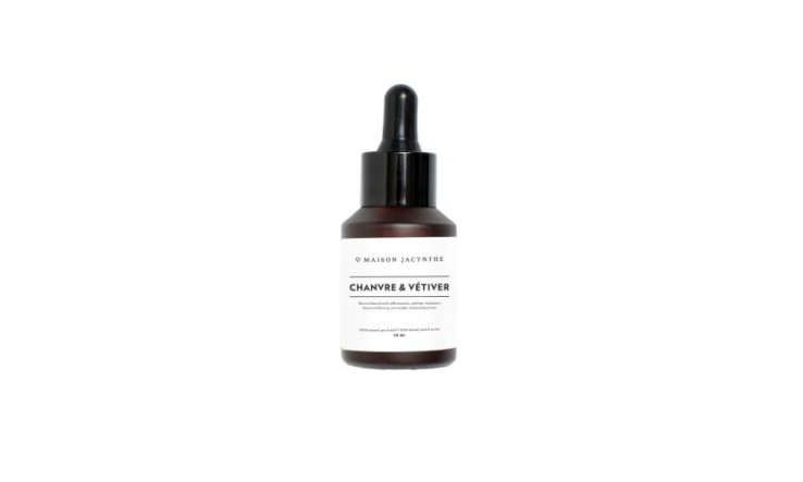 Serum chanvre et vetiver Maison Jacynthe