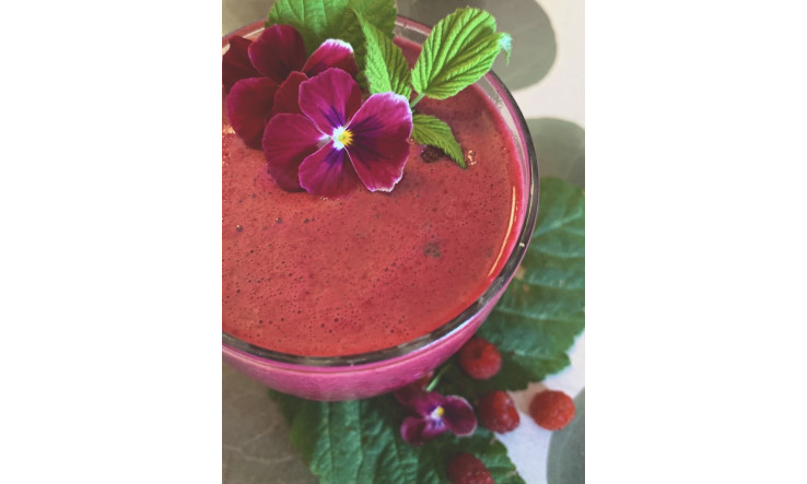 Smoothie rouge de Marie-Ève
