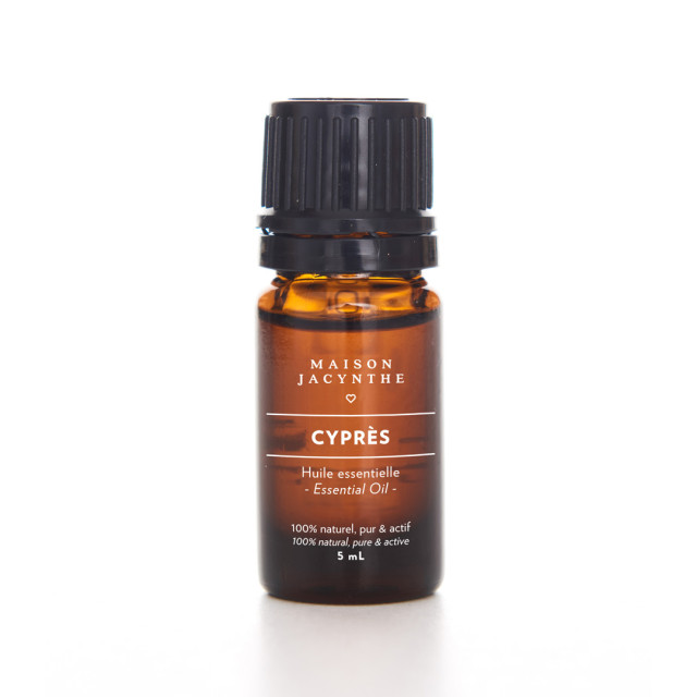 Huile essentielle - Cyprès - 100 % naturel & pur | Maison Jacynthe