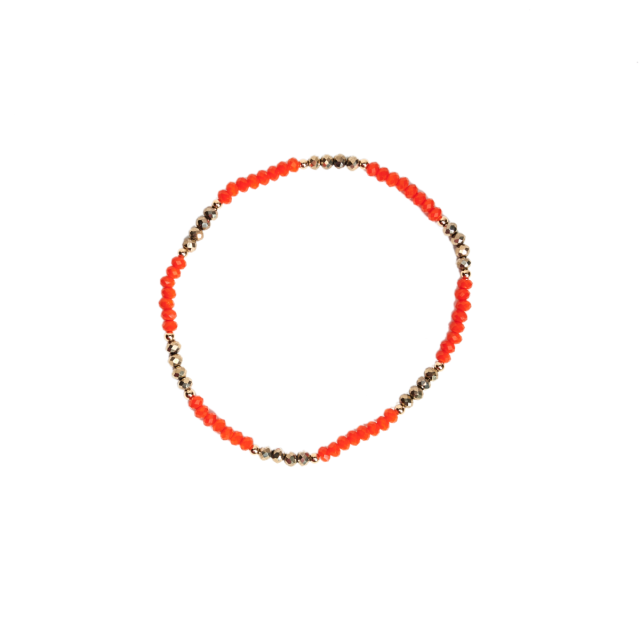 Bracelet cheville - Butterfly Orange
