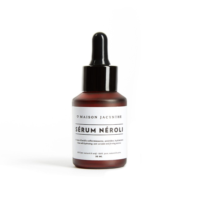 Bouteille de 30 ml avec pipette Sérum Néroli de Maison Jacynthe