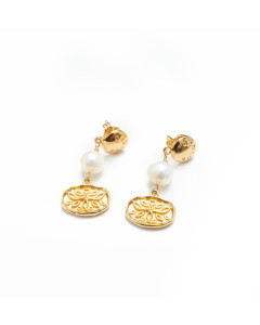 Antique - Boucles d'oreilles pendantes