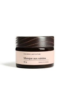 Pot de 50g de masque aux raisins de Maison Jacynthe