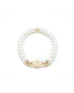 Secrète - Bracelet Perle Blanche