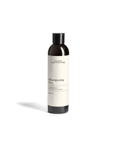 Bouteille de shampooing bleu de 240 ml de Maison Jacynthe