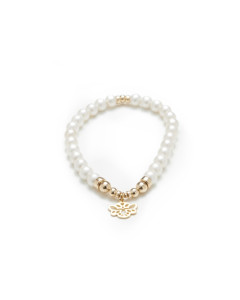 Tendresse - Bracelet Perles Blanches