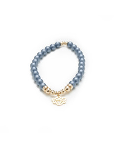 Tendresse - Bracelet Perles Bleues
