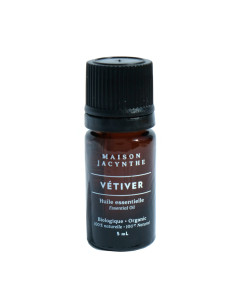 Huile essentielle - Vétiver - 100 % naturel & pur | Maison Jacynthe