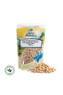 Sac de 500g de Pois chiches biologiques d'Abénakis